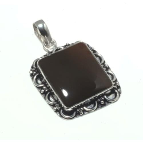 Agates Silver Overlay over Copper , 43 mm, P7068