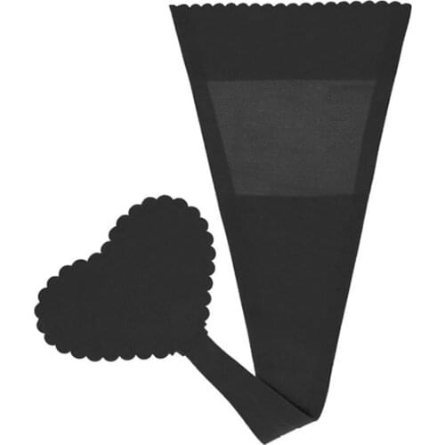 2021 Sexy Women C String Mini Cover Briefs Solid Heart Invisible Knickers Adhesive Strapless Panties Thong Intimates Lingerie