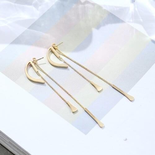 Vintage Accessories Unusual Things Fashion Jewelry for Women 2021 for Gifts Female Boho Long Hanging Statement Dangle Pendientes