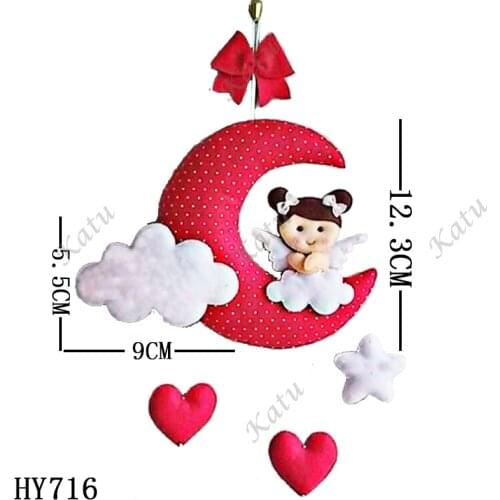 Star and moon cutting dies new die cut &wooden dies Suitable for common die cutting machines on the market