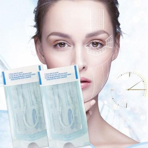 12 lines x 6 bags Gold Carved Protein Line Enhances Facial Firming Improves Relaxation Fades Crows Feet Beauty salon serum