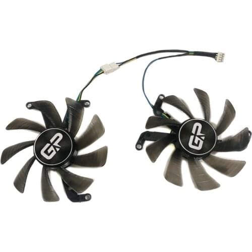 2pcs/Set 90(85MM) TH9215S2H-PAA01 Graphics Fan GPU VGA Cooler For Palit GeForce RTX 3060 Ti Dual OC V1 Video As Replacement