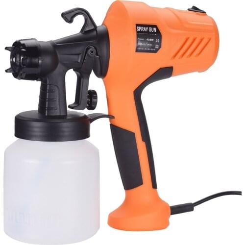 800ml Electric Spray Gun 400W Home Paint Sprayer 220V Flow Control Easy Spraying and Cleaning High Power Painting Paint Sprayer