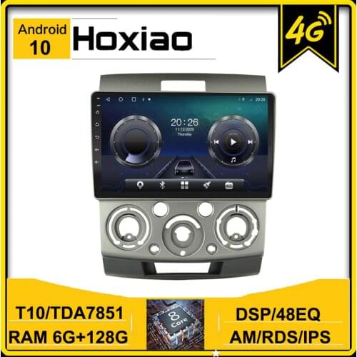 Android 10 2G Car GPS Radio For Ford Everest Ranger 2006-2010 Mazda BT-50 BT 50 Multimedia Player Navigation Head Unit NO DVD