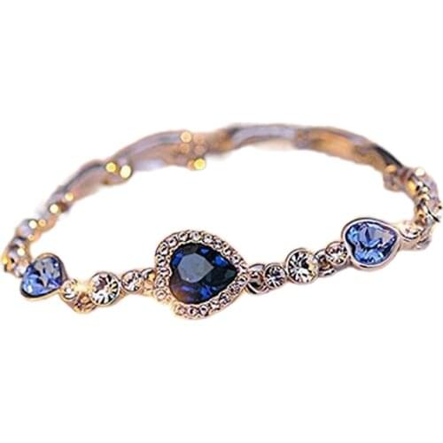 Bohemian Beads Chain Bracelets Bangles for Women Fashion Vintage Heart Compass Gold Color Chain Bracelets Sets Jewelry heart sea