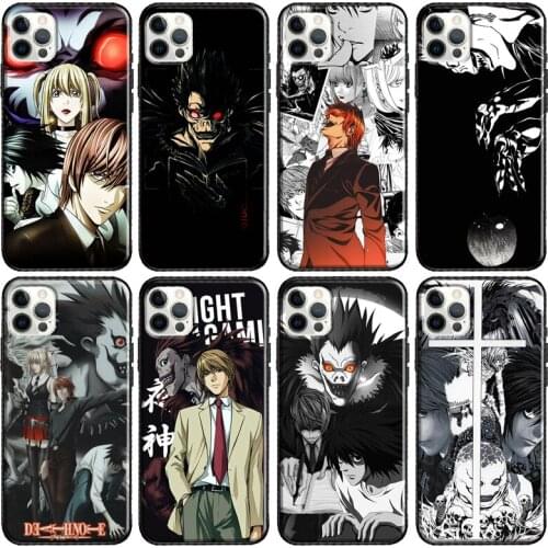 Death Note Ryuk Phone Case For Apple iPhone 11 Pro Max 12 mini X XR XS Max 8 7 Plus SE 2020 Cover Shell
