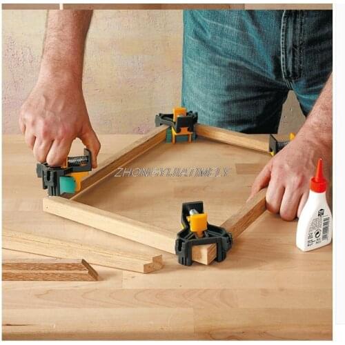 Woodworking right angle clamp,90 degree holder,photo frame clamp, picture frame clamp,powerful spring clamp, quick clamp