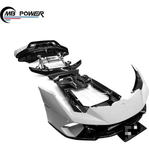 Carbon Fiber Automobiles Body Parts For Lb Lp580 610 Car Parts Body Sets Parts Kits Bady Kit Facelift Bodykits front bumper