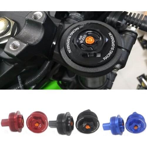 For Kawasaki KLX250/S/SF/D Tracker 2008-2019 CNC Front Fork Top Cover Dirt Bike