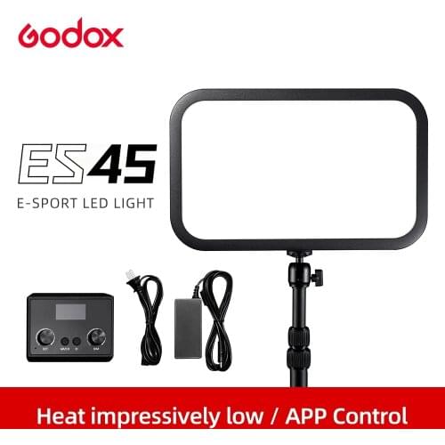 Godox ES45 E-Sport LED Light Kit for youtube live tiktok photography studio