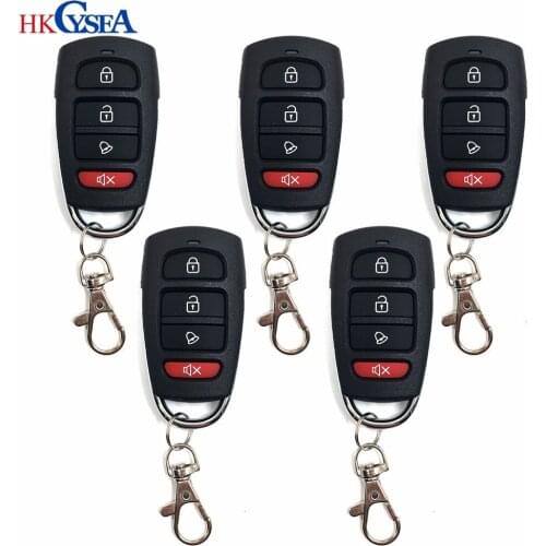 HKCYSEA 5pcs/lot,New Cloning Wireless Auto Garage Door Remote Control Transmitter Duplicator ( Face To Face Copy) 315/433MHZ