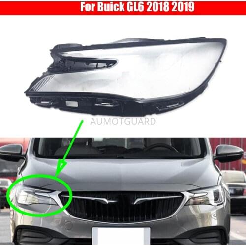 Headlight Lens For Buick GL6 2018 2019 Headlamp Cover Car Replacement Auto Shell Headlight Repair