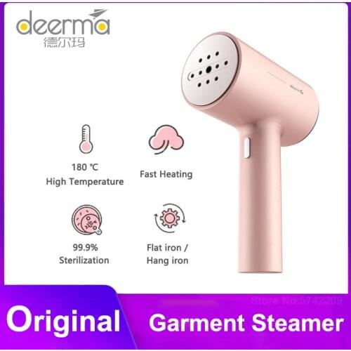 Original Deerma DEM-GT106 Handheld Steam Iron Fast-Heat Household Steam Iron Ironing Portable Travel Garment Steamer
