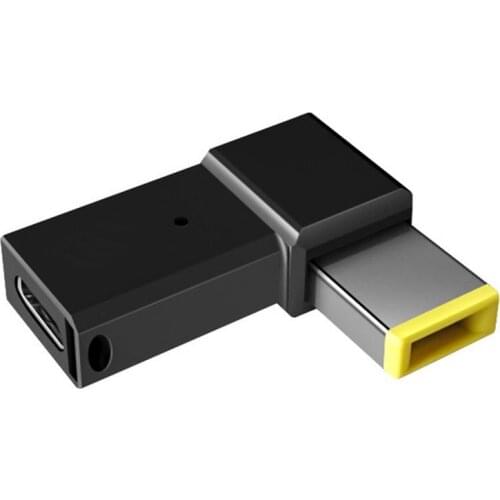 100W PD USB C to Square Tip Adapter for Lenovo ThinkPad
