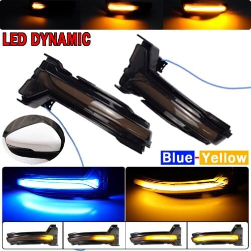 For Ford Focus Mk4 Ab Bj 2019-2020 Superb LED Dynamic Turn Signal Blinker Sequential Side Mirror Indicator Light