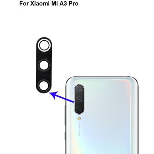 High quality For Xiaomi Mi A3 Pro Back Rear Camera Glass Lens test good for Xiaomi Mi A 3 Pro A3pro Replacement Parts