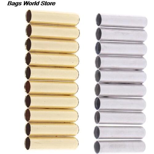 10PCS/Set Seamless Metal Shoelaces Tips Head Replacement Repair Aglets DIY Sneaker Kits 4.5*18mm/3.5*20mm