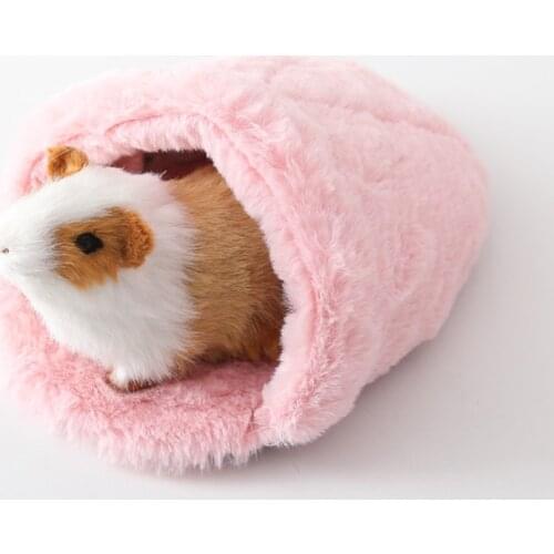 New Pet Nest Woven Natural Straw Hamster Rabbit Guinea Pigs Warm House Handmade Cage