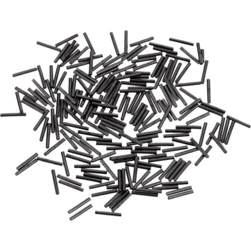 400pcs Single Brass Fishing Crimp Copper Tube Wire Leader Sleeves 1.2 Bore