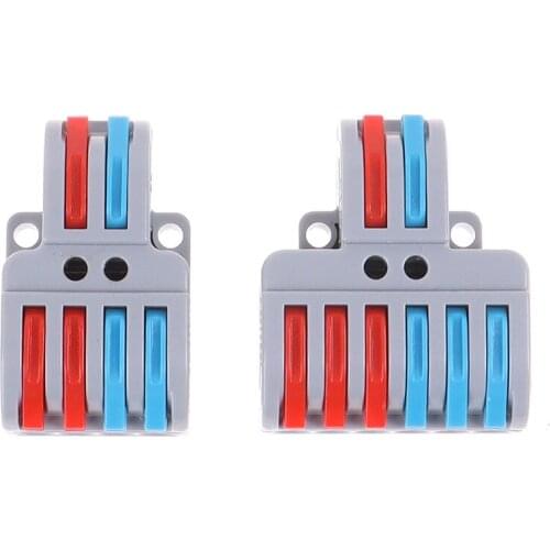 5/10pcs/set SPL-42/62 Wire Connector Universal Wiring Cable Connector Push-in