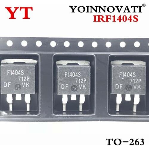 5pcs/lot IRF1404S F1404S 162A 40V TO-263