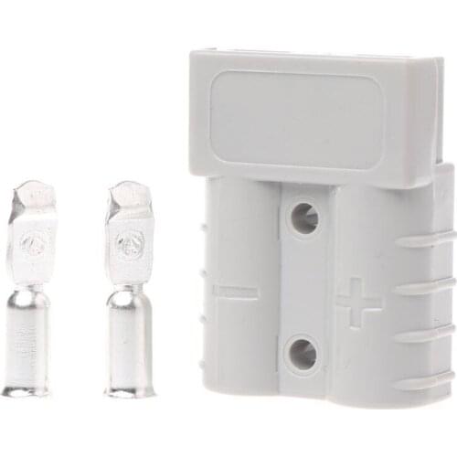 50A 600V Grey Power Charger Battery for Plug Connector Electronic Accessories 831D