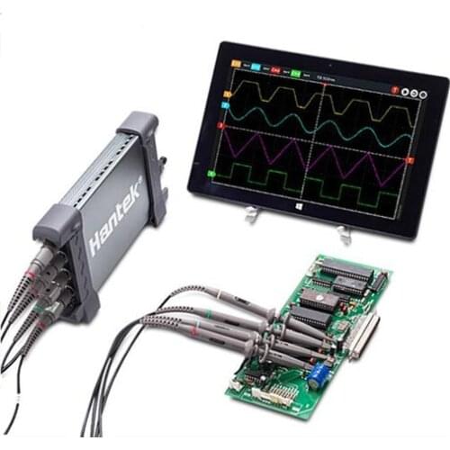 6074BC PC USB Oscilloscope 4 Channels 250MHz