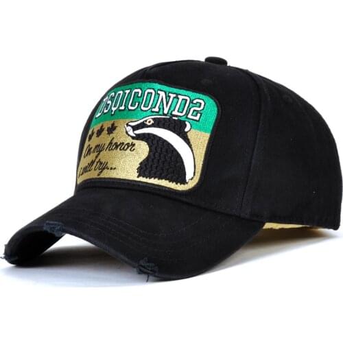 DSQ Brand 2021 Baseball cap High Quality Mens and Womens Hats Custom Design ICON Logo Hat Hats Mens Dad Hats