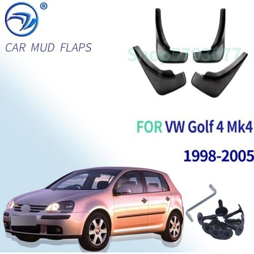 Car Mud Flaps For VW Golf 4 Mk4 IV Bora Jetta 1998-2005 Mudflaps Splash Guards Front Rear Fender Mudguards