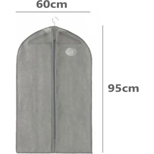 Garment Bag Covers Hanging Organizer Travel Zipper Bag Dress Suit Clothes Coat Bag Protector Dust Cover Home Wardrobe Storage