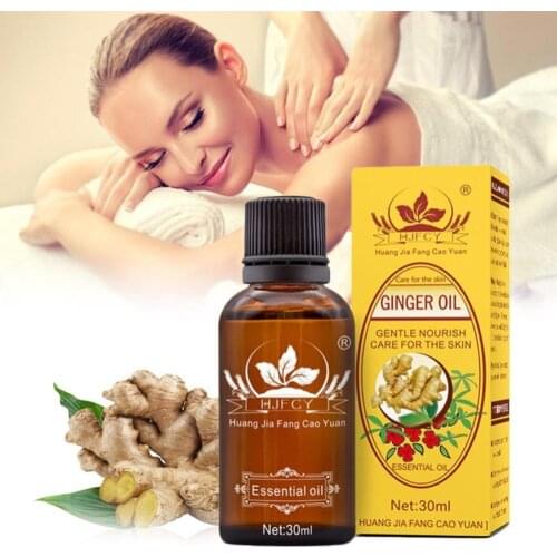 New 30ml Natural Plant Therapy Massage Essential Oils Anti Aging Lymphatic Drainage Prairie Ginger Oil Body Firming Massage Oils
