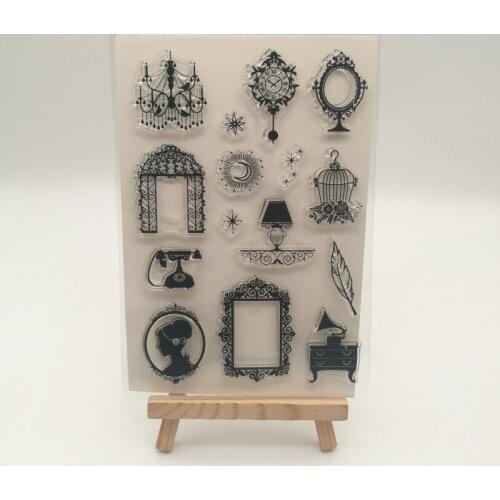 European pattern transparent stencil for DIY Scrapbooking photo album decorative sheets