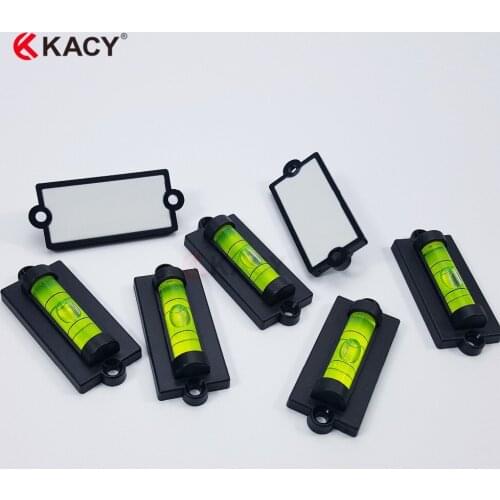 KACY 5pcs size 59X25X13MMlevel measuring instruments, cylinder level bubble,Cheap level measuring instruments