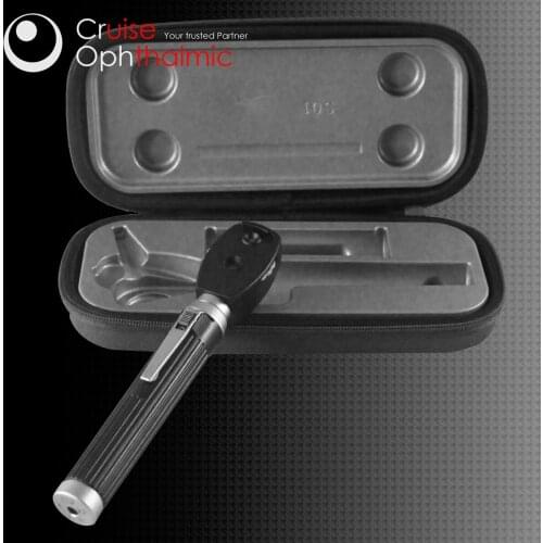 Pocket Direct Ophthalmoscope DM6C AA Battery | Halogen Bulb | 5 Apertures Many Certificated Ophthalmoscope DM6C-A