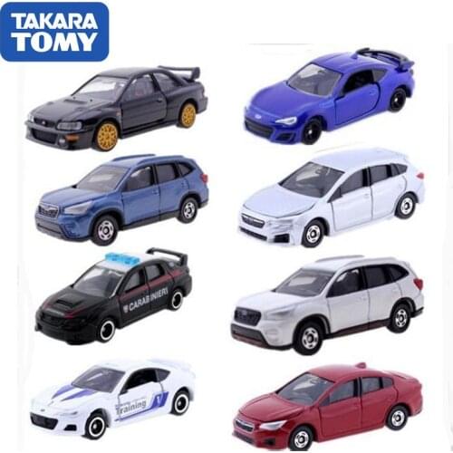 Takara Tomy Tomica Alloy Car Model Male Toy Subaru Impreza Forester Desktop Decorations Birthday Present