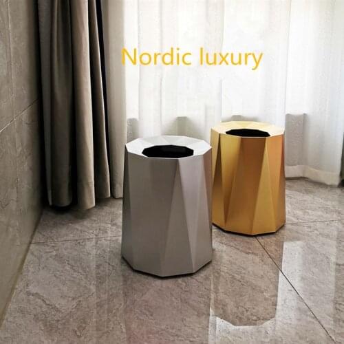 Dustbin Household Bedroom Living Room Creative Large Business Desktop Desk Office Simple Trash Can