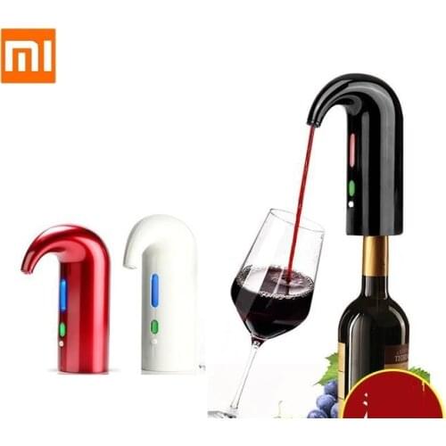 New Intelligent Electronic Decanter Automatic Red Wine Pourer Smart Aerator Decanter Dispenser Wine Tools Bar Accessori