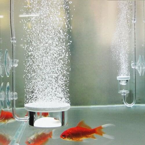 Air pump aquarium accessories air stone fish tank accessories Air refiner air pump nano mute bubble stone Oxygen booster