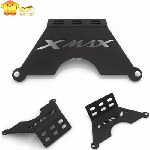 Motorcycle Front Phone Stand Holder Smartphone Phone GPS Navigaton Plate Bracket For Yamaha XMAX 125 250 X MAX300 400 2017 2018
