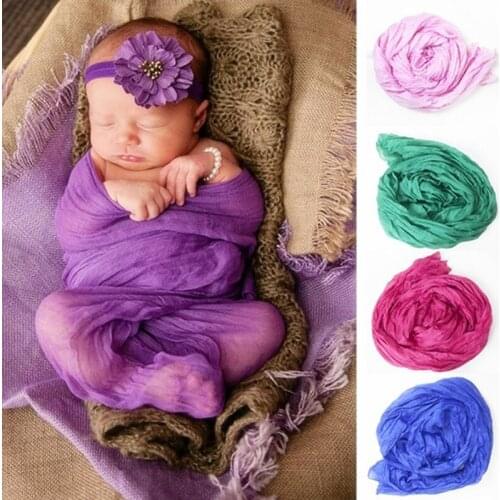 Newborn Photography Props Infant Baby Boy Girl Soft Photo Wrap Cloth Bebe Potografia Accesories Blanket 180*100cm