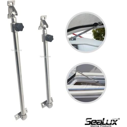 Sealux Hatch adjuster 248mm(9.8inch) to 432mm(17inch) Stainless steel for Yacht Boat accessory Marine hardware