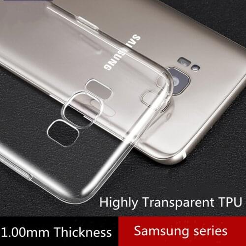 Silicone Soft Phone Case For Samsung Galaxy S6 edge S7 Edge S8 S8+ S9 S9+ S10 S10e S10+ S20 S20+ S20U Note8 Note9 Note10 Note10