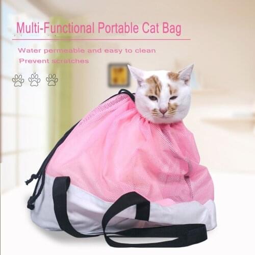 Cat Supplies Outdoor Travel Dog Bag Portable Multi-functional Puppy Cat Bag Summer Breathable Big Space Pet Backpack