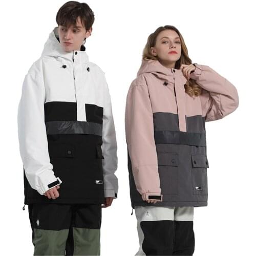 Luminous Hoodie Mens or Womens Snow Suit Wear Snowboarding Clothing Waterproof Winter Outdoor Costumes Skiing Jackets Unsex