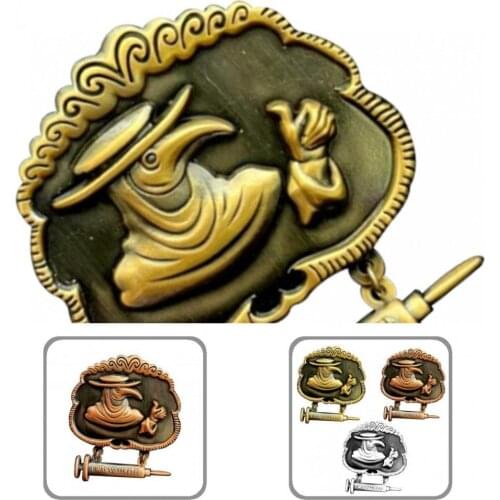 Unique Lightweight Hanging Syring Brooch Pin for Coat Mini Pin Unique Lightweight Hanging Syring Brooch Pin for Coat