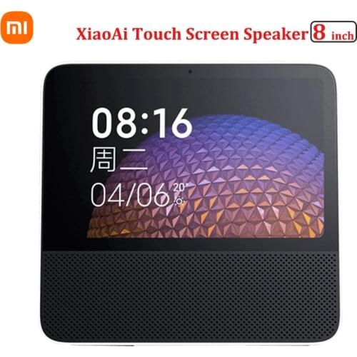 Xiaomi Redmi XiaoAi Touch Screen Speaker 8inch Digital Display 178 View Angle Alarm Clock BT5.0 WiFi Smart Connection Ai Speaker