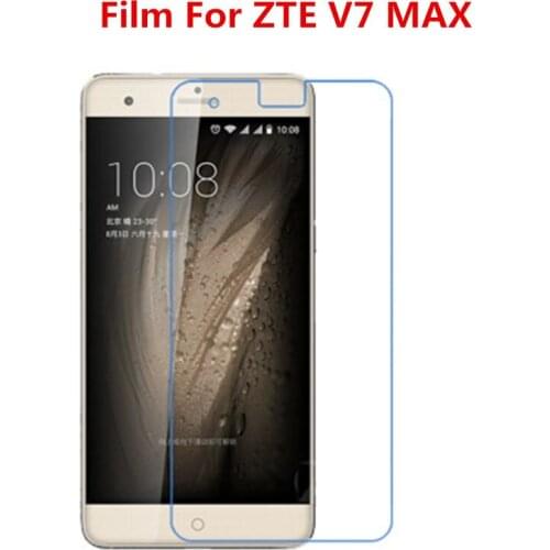 1/2/5/10 Pcs Ultra Thin Clear HD LCD Screen Protector Film With Cleaning Cloth Film For ZTE V7 Max