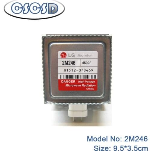 1pcs/lot all new original 2M246 (same 2M214 2M213) 6 cooling ribs for LG CSCSD microwave oven parts microwave magnetron