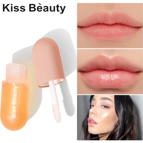 3ml Moisturizing Plumping Lip Gloss Lip Plumper Mineral Oil Lip Extreme Volume Essence Nutritious Lips Enhancer Serum makeup