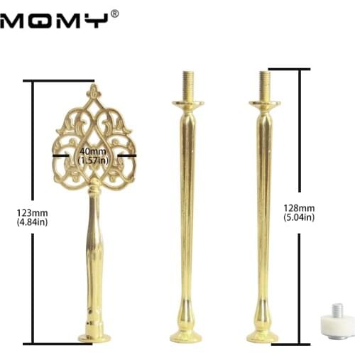 3 tier Timbo silver gold metal party birthday wedding cupcake cake stand rack pan for cakes display decoration